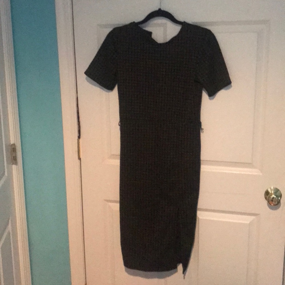 Zara checkered dress